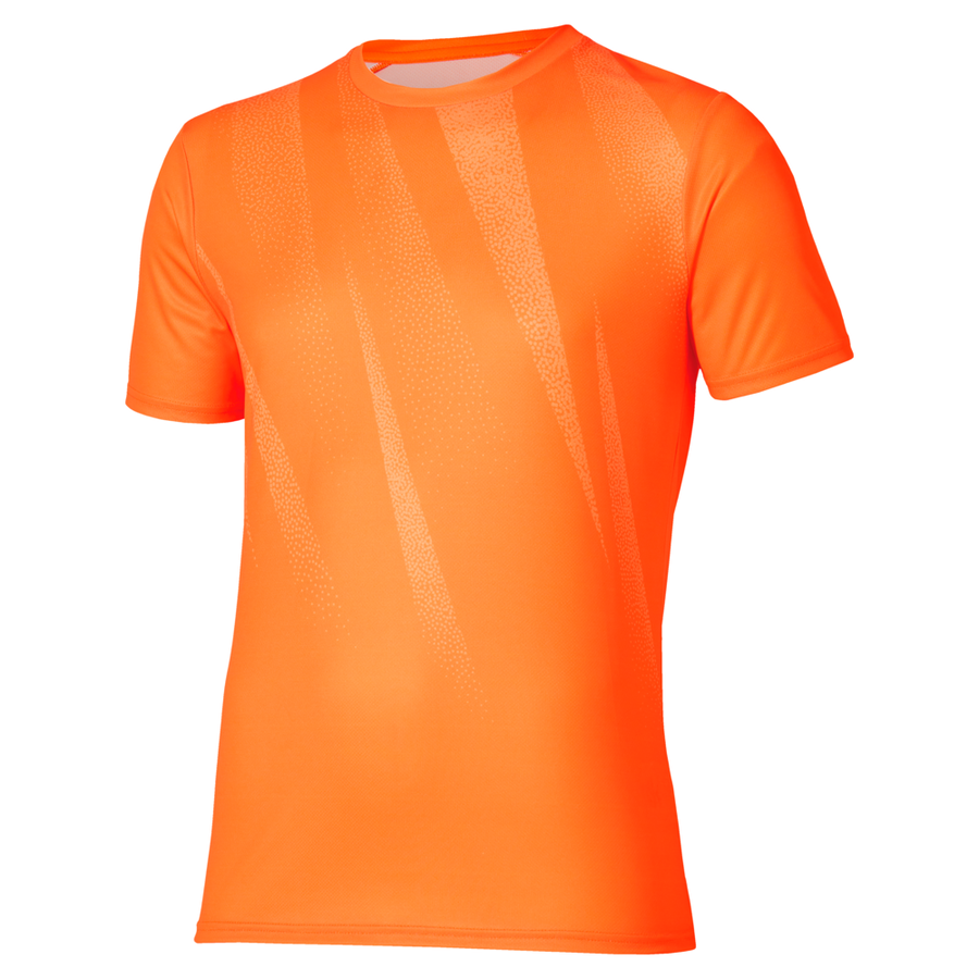 Mizuno Core Graphic Short Sleeve Tee Tangelo